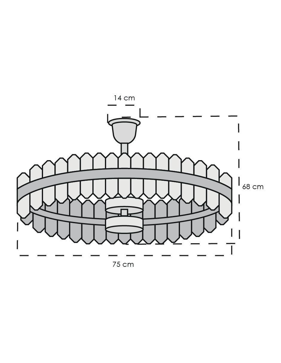 Lámpara colgante LED 5