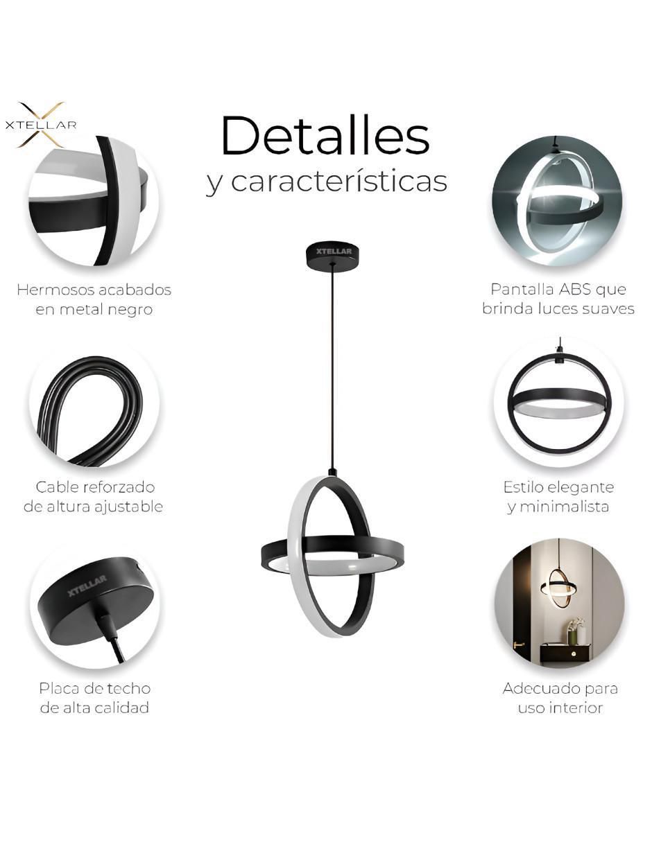Lámpara colgante LED 4