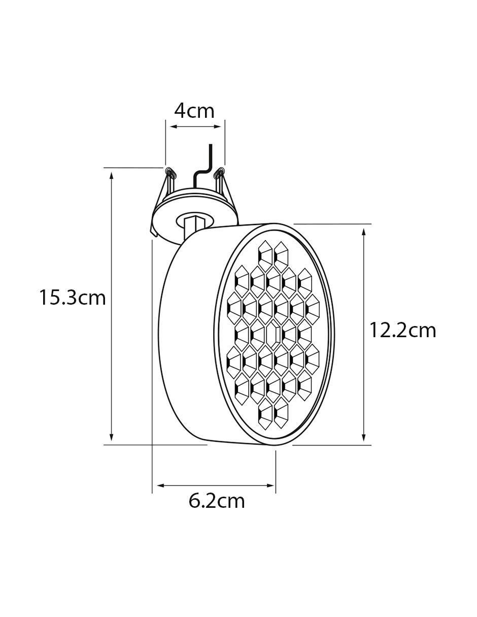 Lámpara de techo led 5