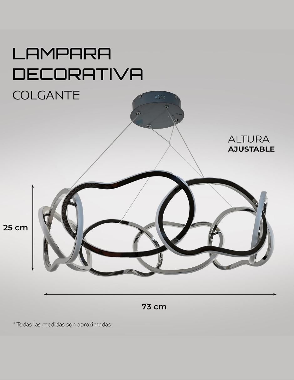 Lámpara colgante Iluminacion Luz Vic led