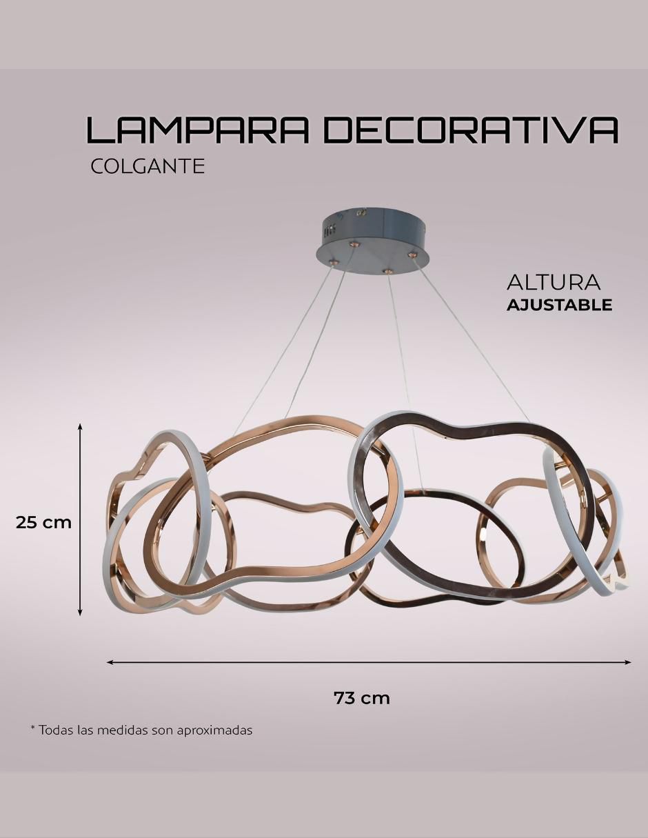 Lámpara colgante led 3
