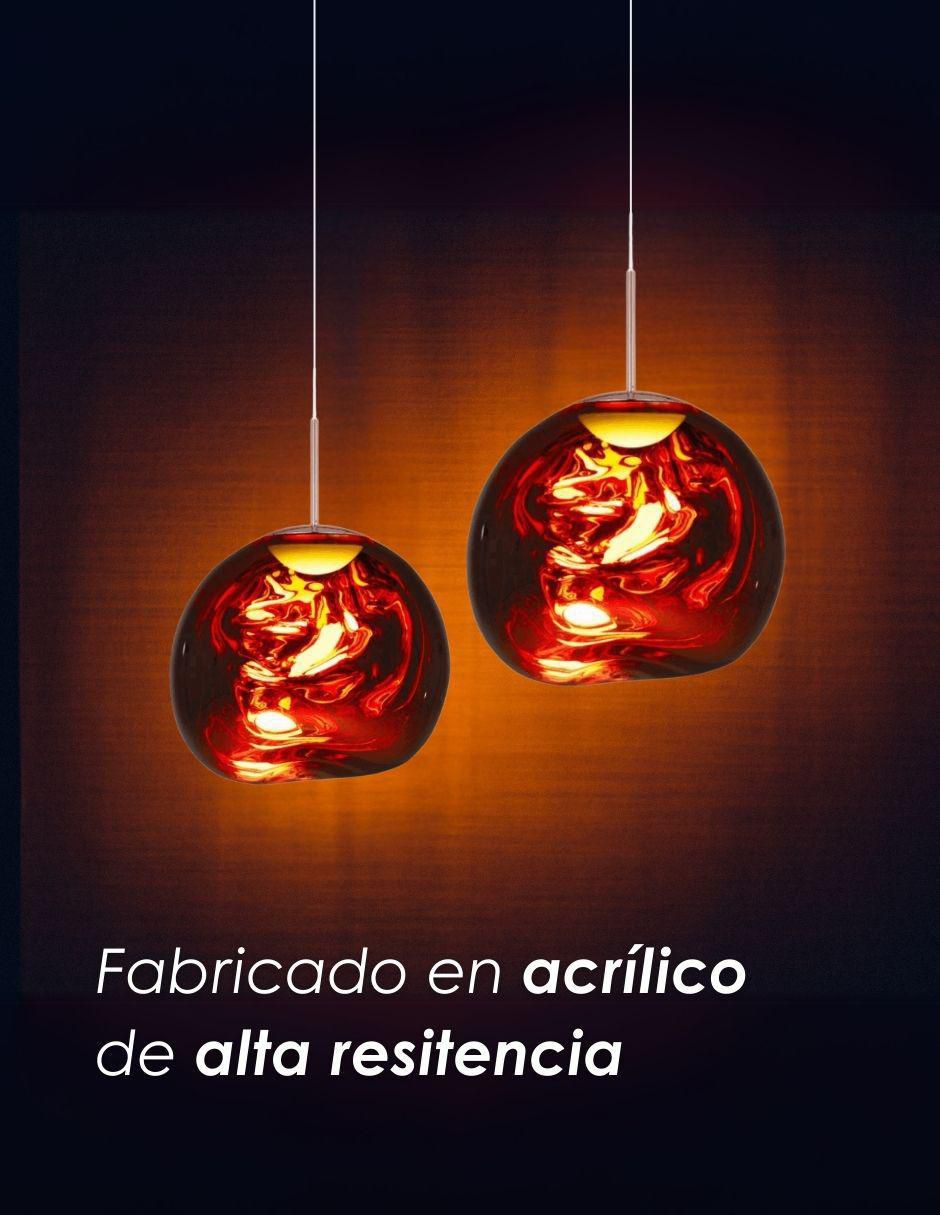 Lámpara colgante incandescente y LED Ilios Innova Lava
