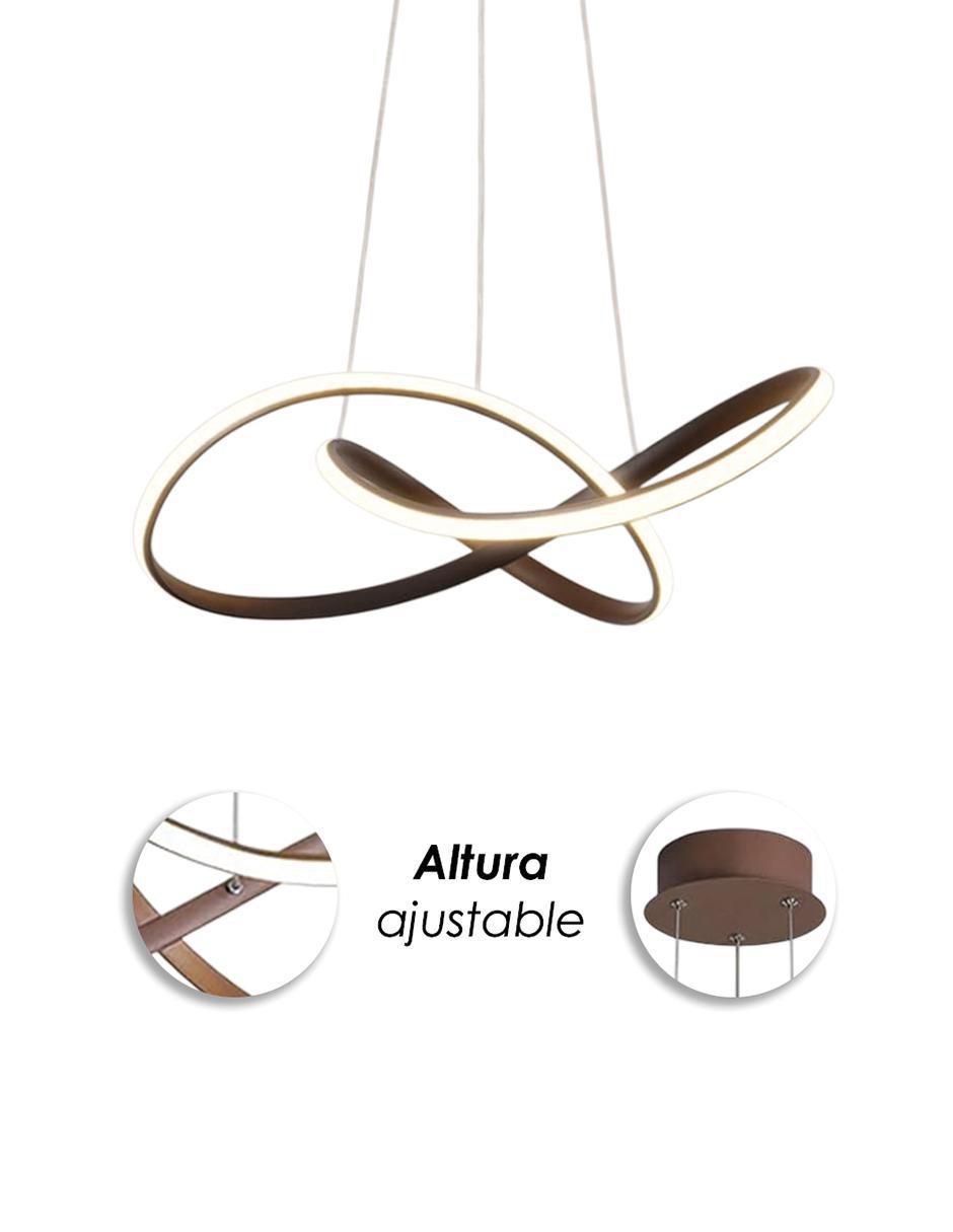 Lámpara colgante LED Curva 2