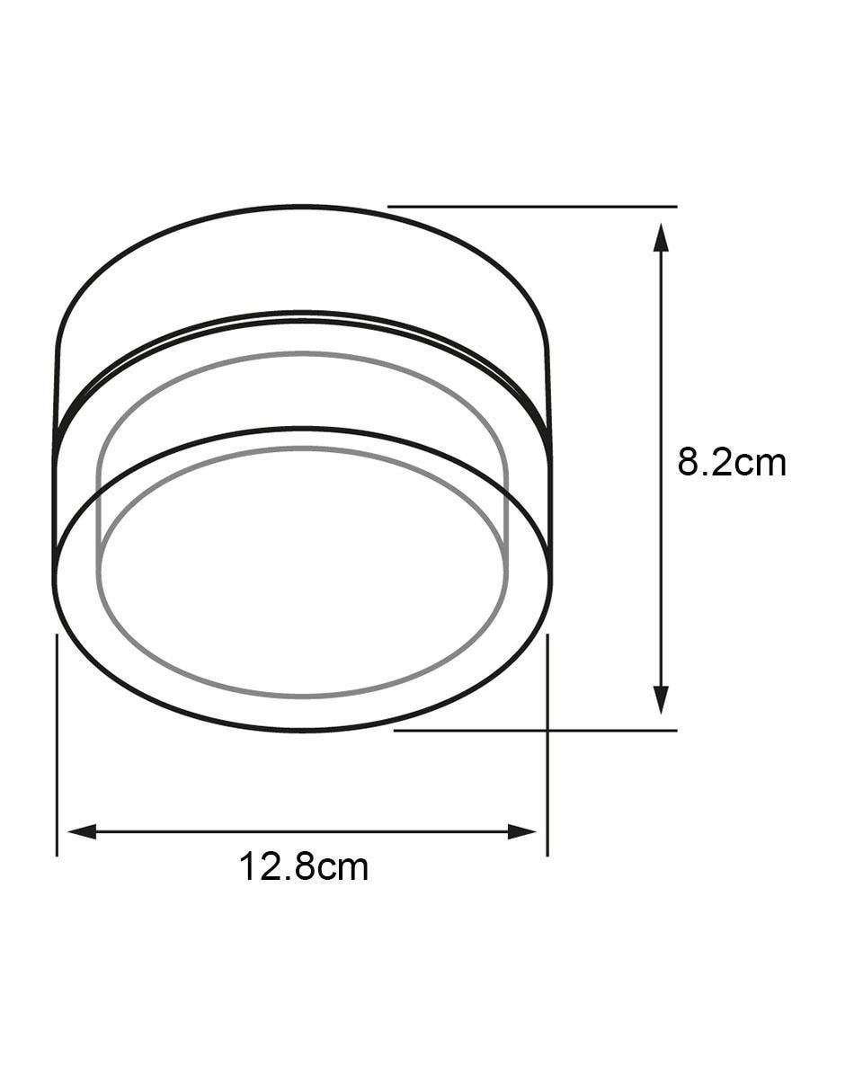 Plafón led Tegmine Round 6