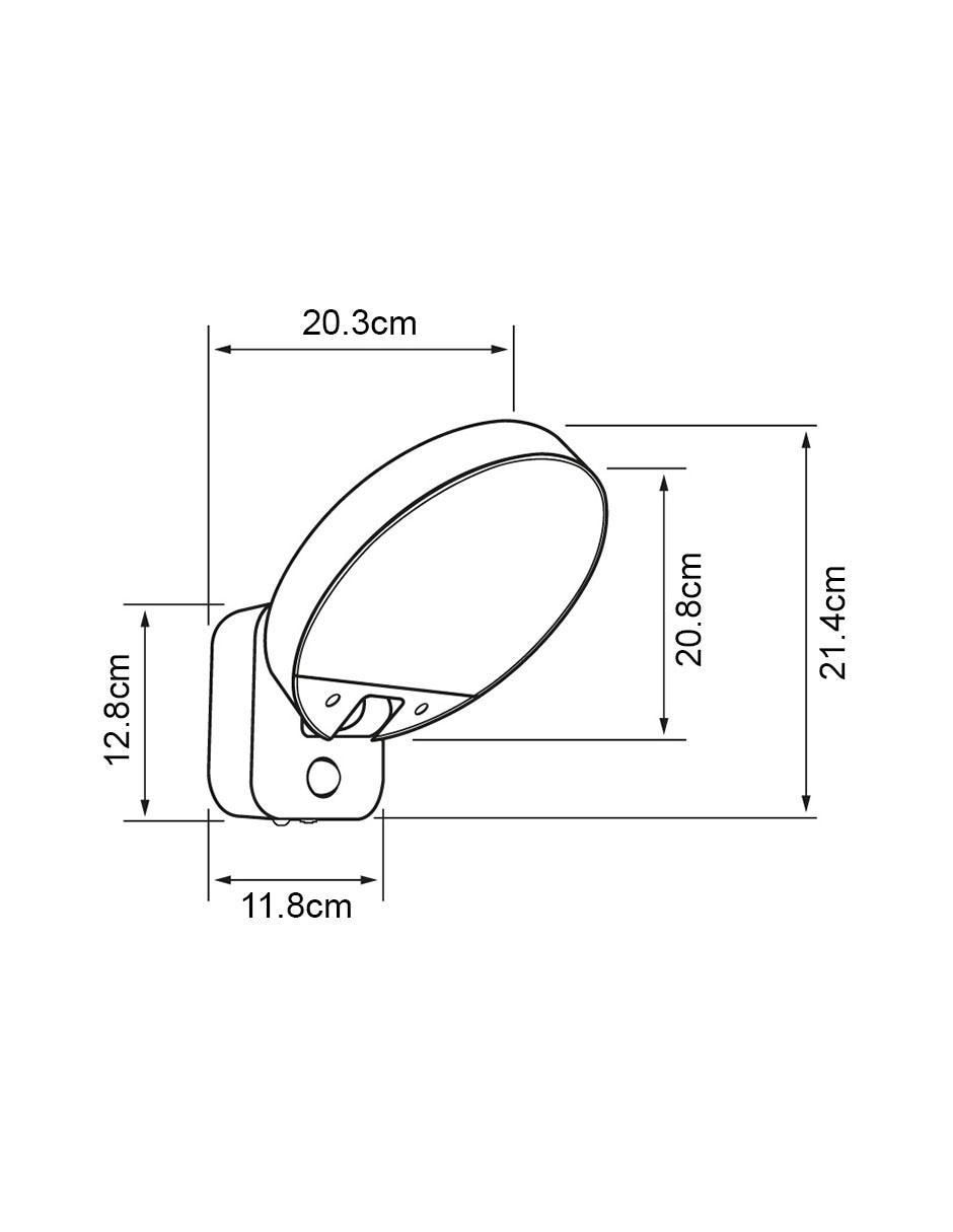 Arbotante LED Iliako 9