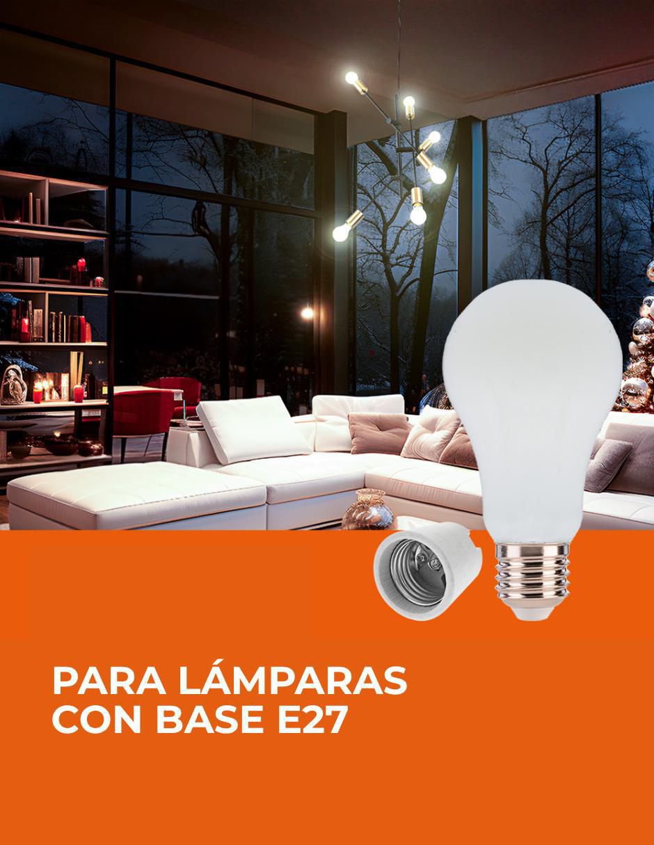 Foco LED 12 W de consumo 100 W de iluminación 1600 lúmenes 4