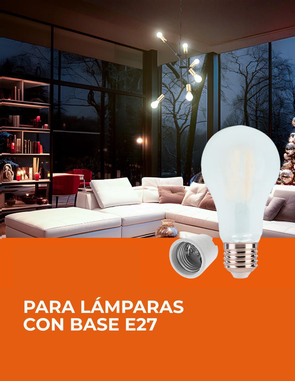Foco LED 12 W de consumo 100 W de iluminación 1600 lúmenes 4