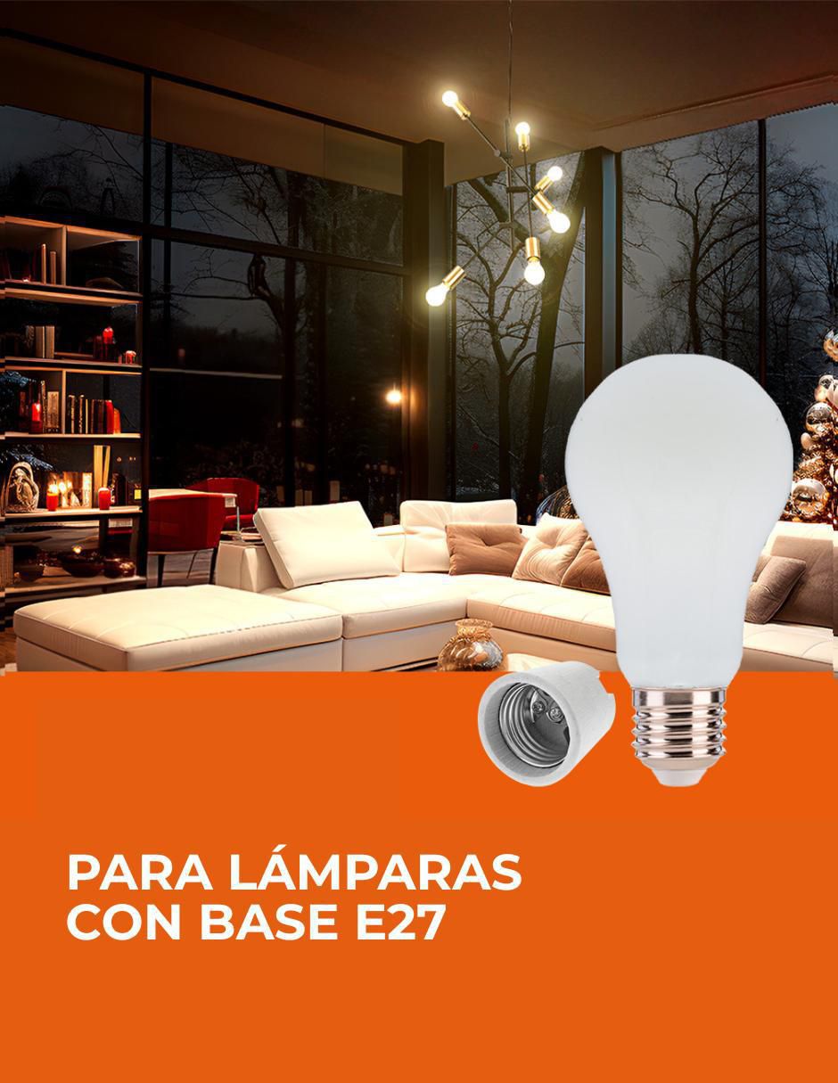 Foco LED 12 W de consumo 100 W de iluminación 1600 lúmenes 4