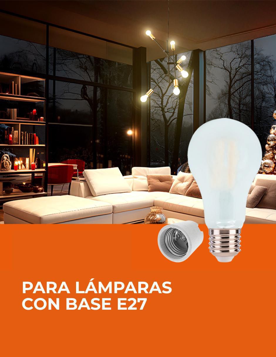 Foco LED 12 W de consumo 100 W de iluminación 1600 lúmenes 4