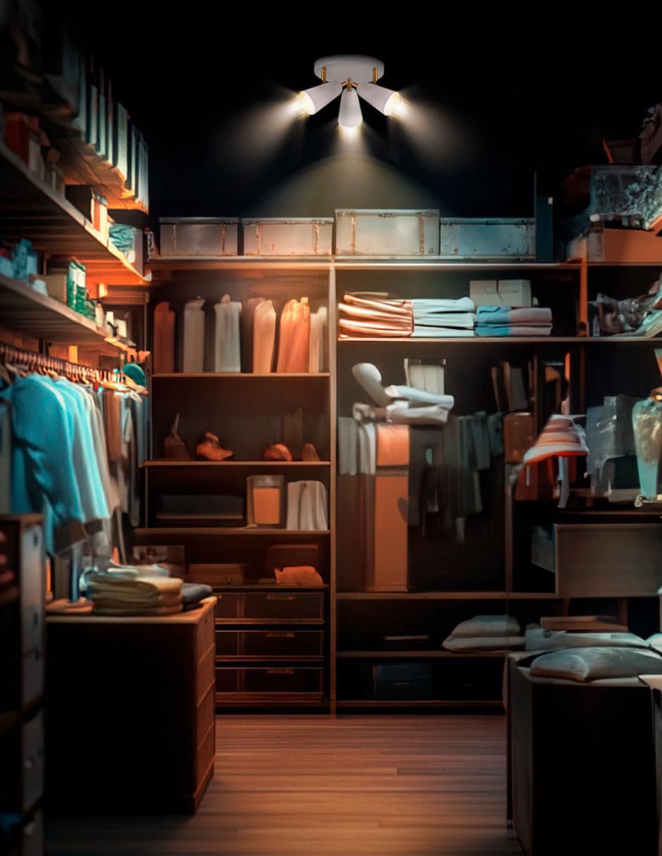 Lámpara de techo sin luz 4
