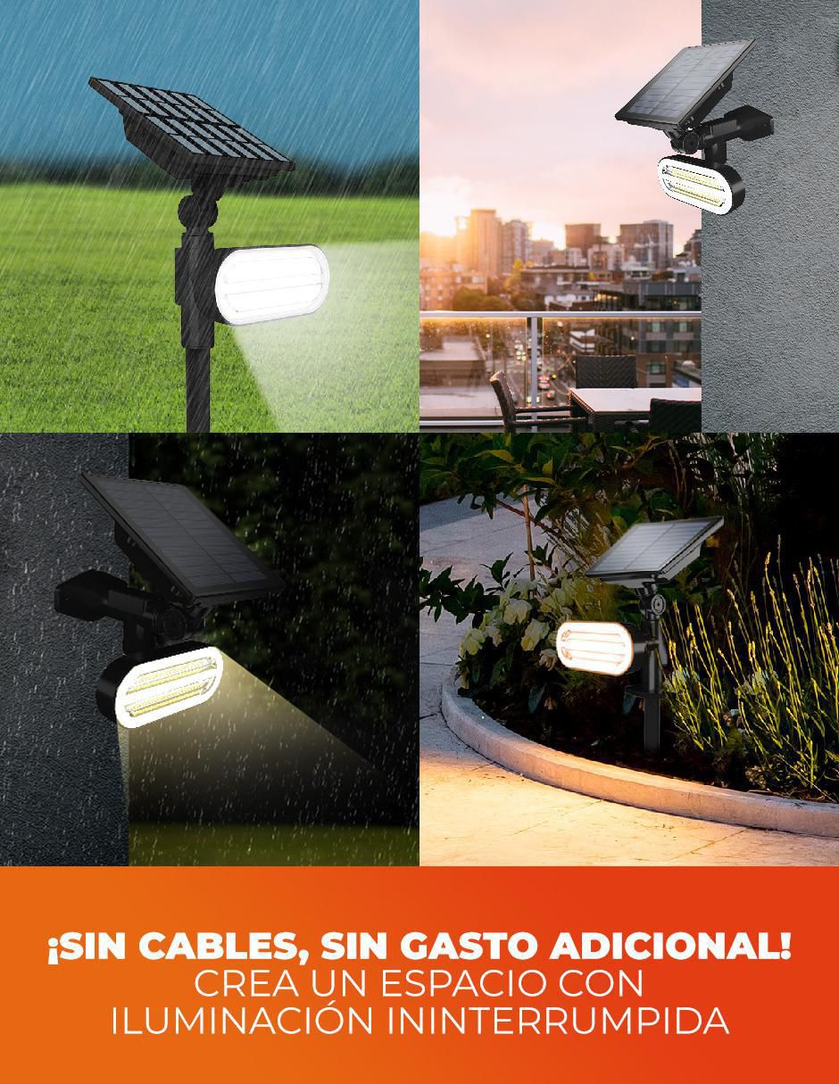Lámpara solar LED Zolbene III 5