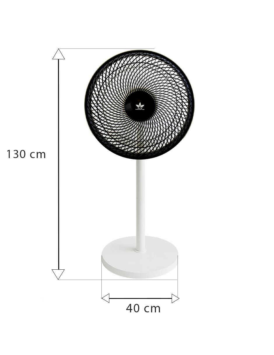 Ventilador de piso con control remoto 4 velocidades 5