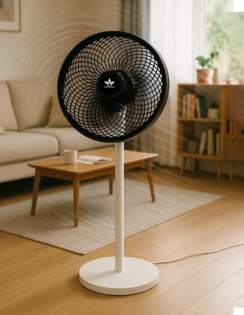 Ventilador de piso con control remoto 4 velocidades 3