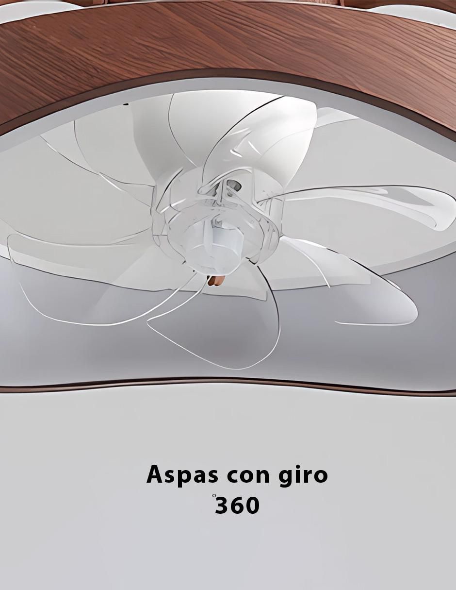 Ventilador de techo con control remoto 4 velocidades 2