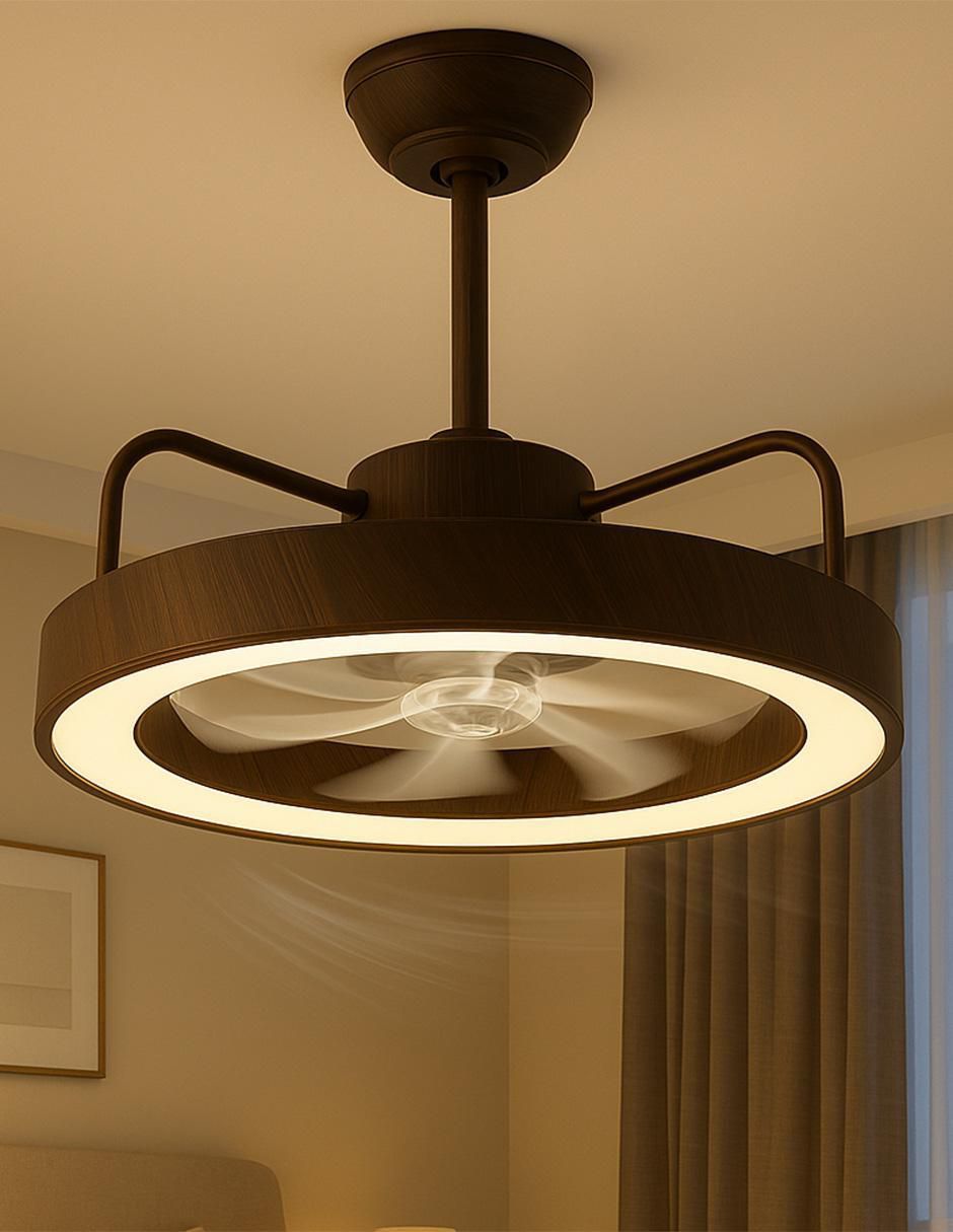 Ventilador de techo con control remoto 4 velocidades 5
