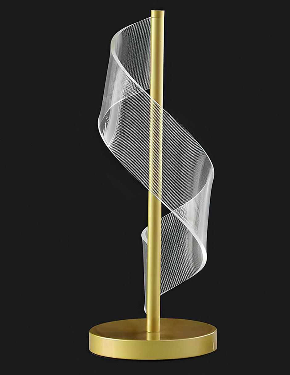 Lámpara de mesa LED espiral 2