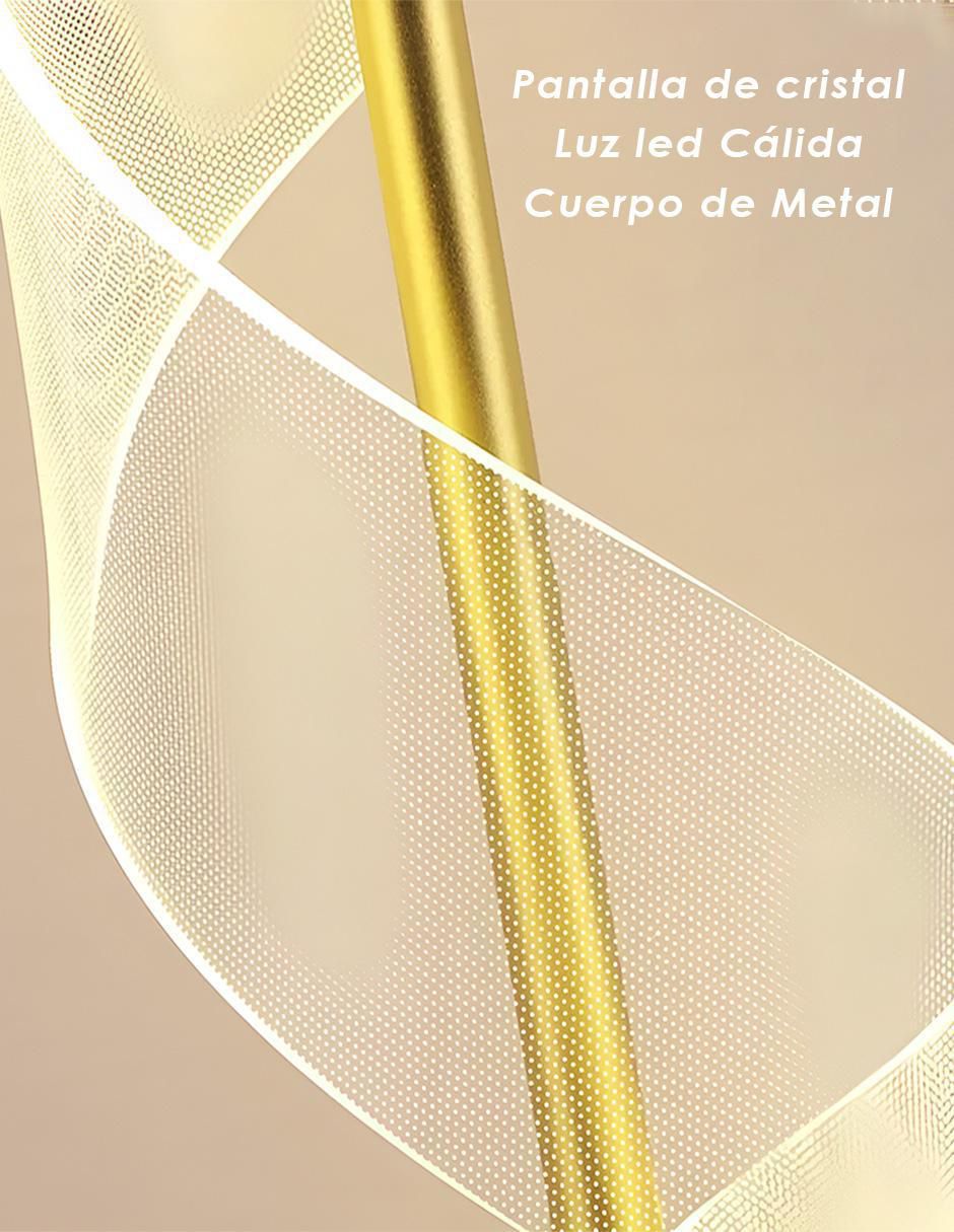 Lámpara de mesa LED espiral 4