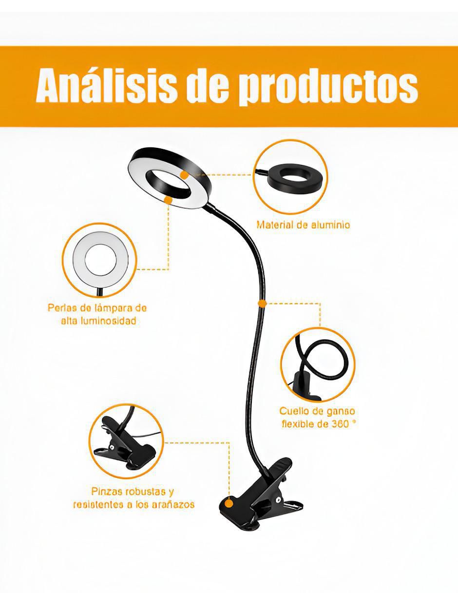 Lámpara de escritorio LED Xtllar948 2