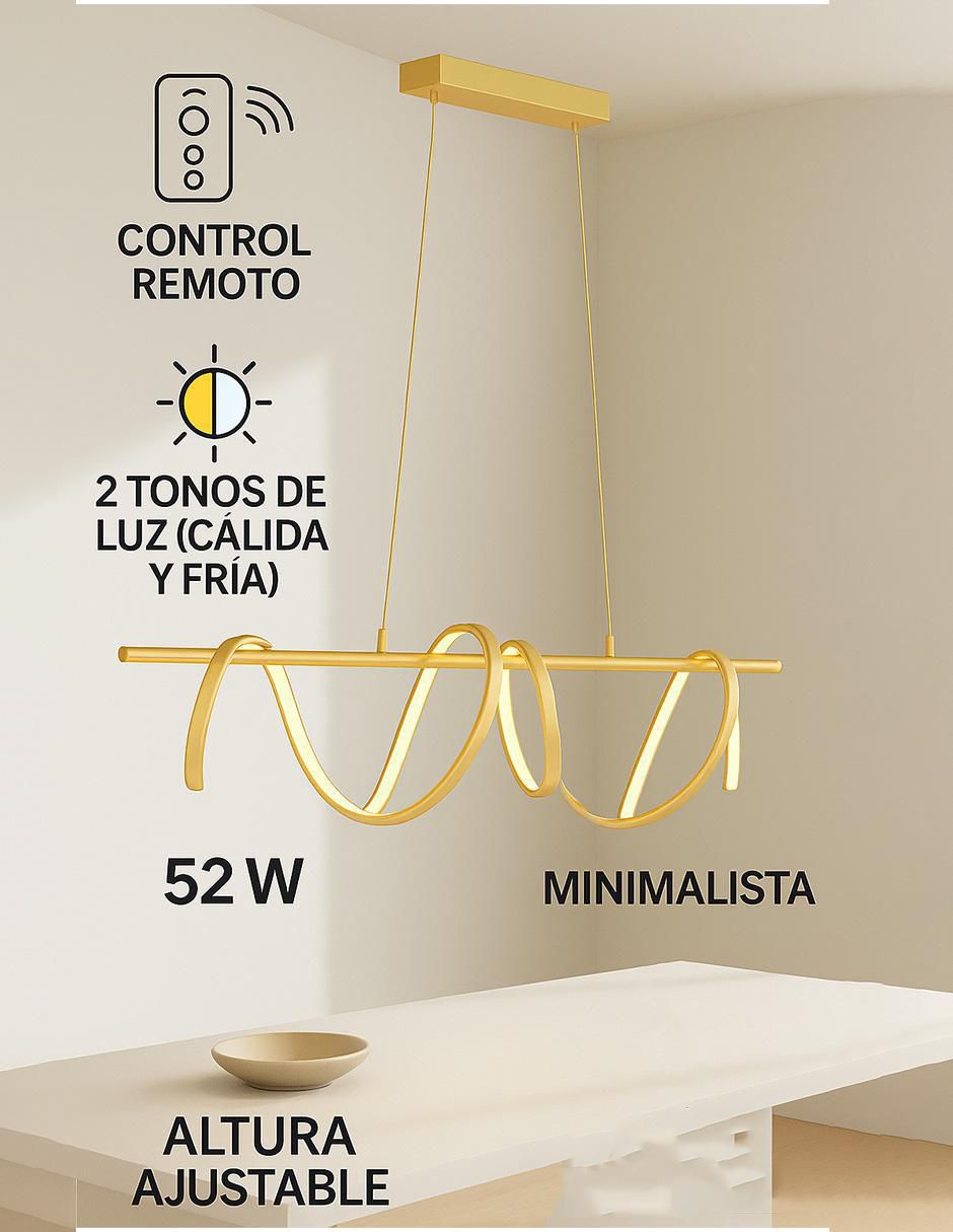 Lámpara colgante LED Premium 8