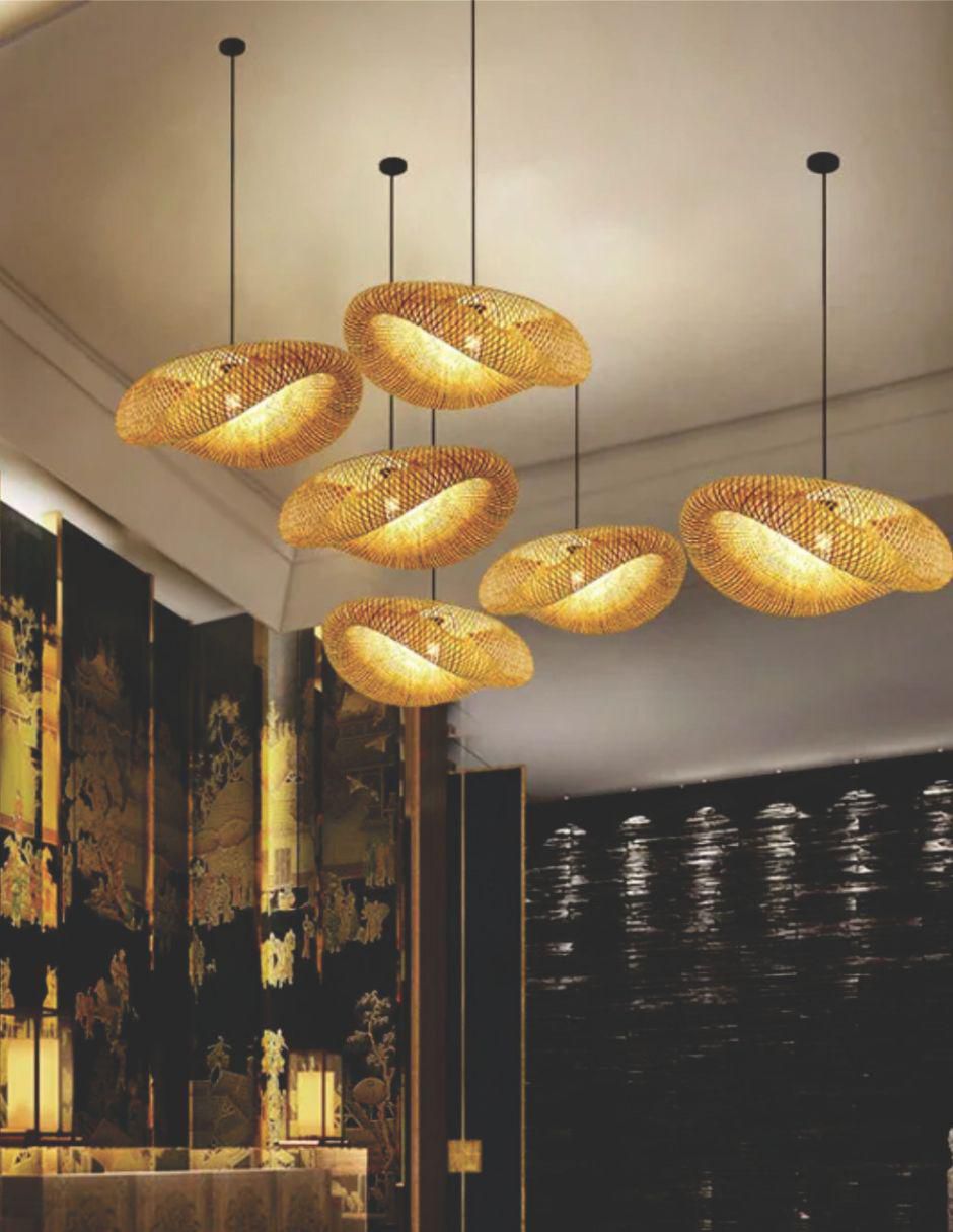 Lámpara colgante incandescente y led 5