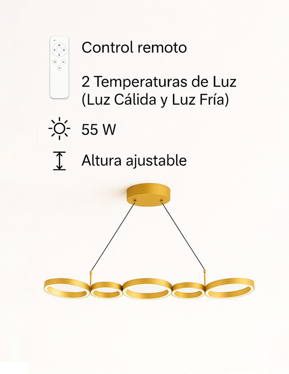 Lámpara colgante led Premium 7