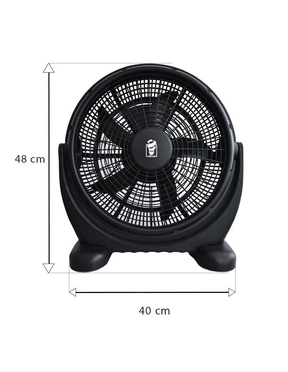 Ventilador de piso 3 velocidades 7