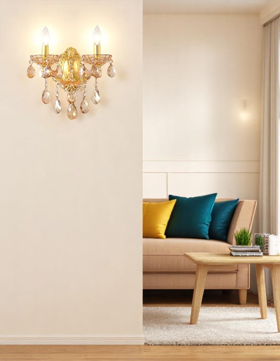 Lámpara de pared incandescente y LED 3