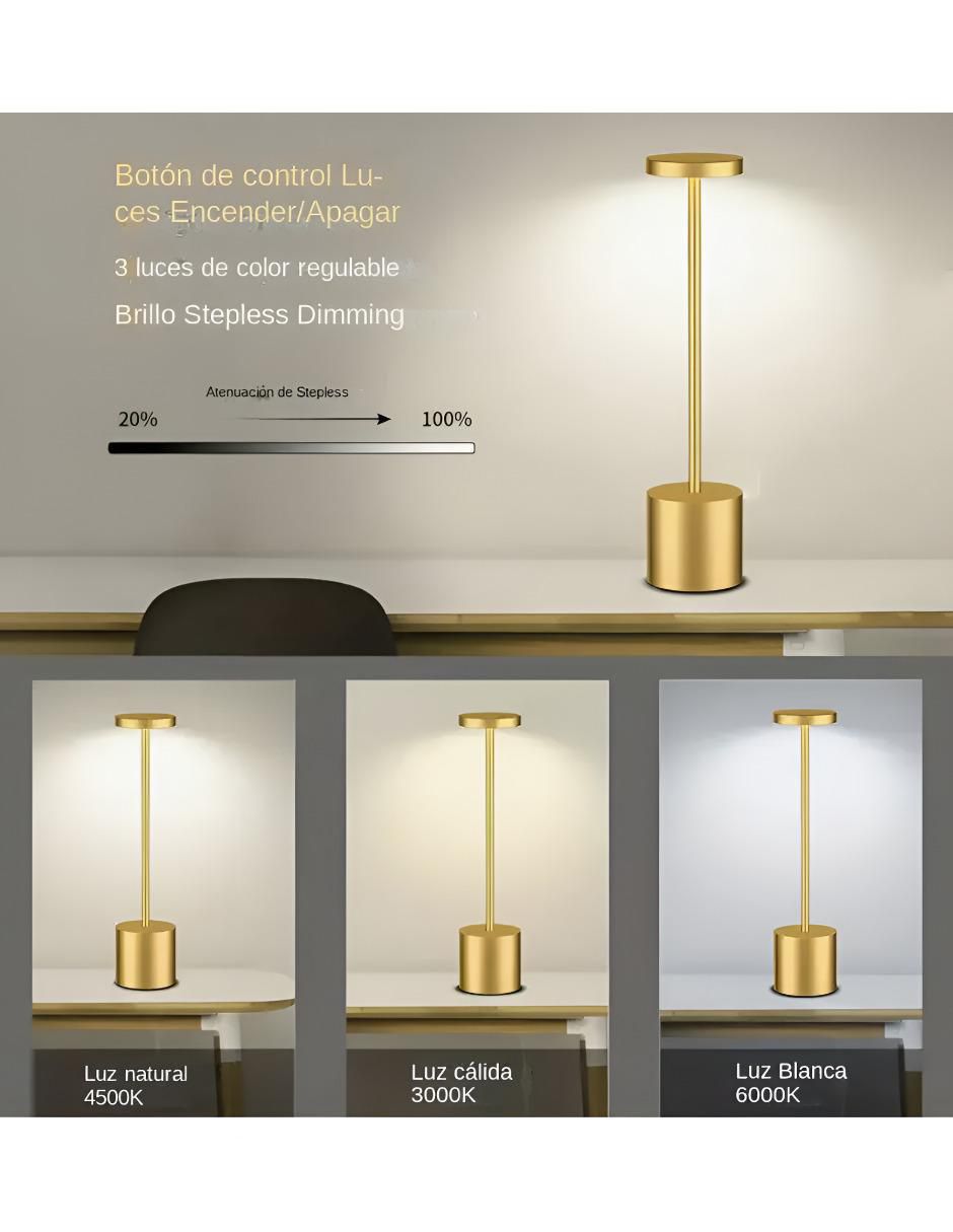 Lampara mesa led 3