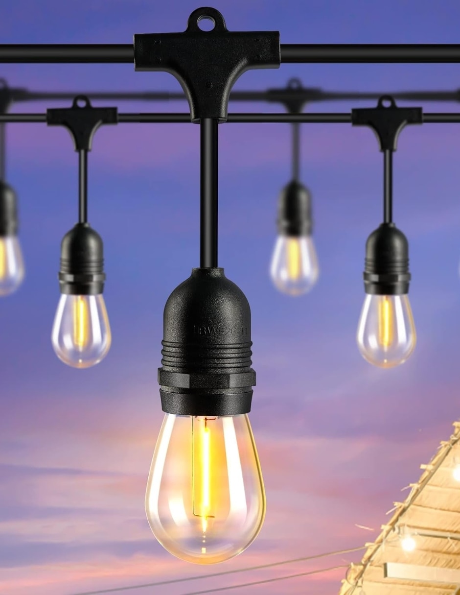 Serie LED guirnalda de luces gir-s14 con 15 focos