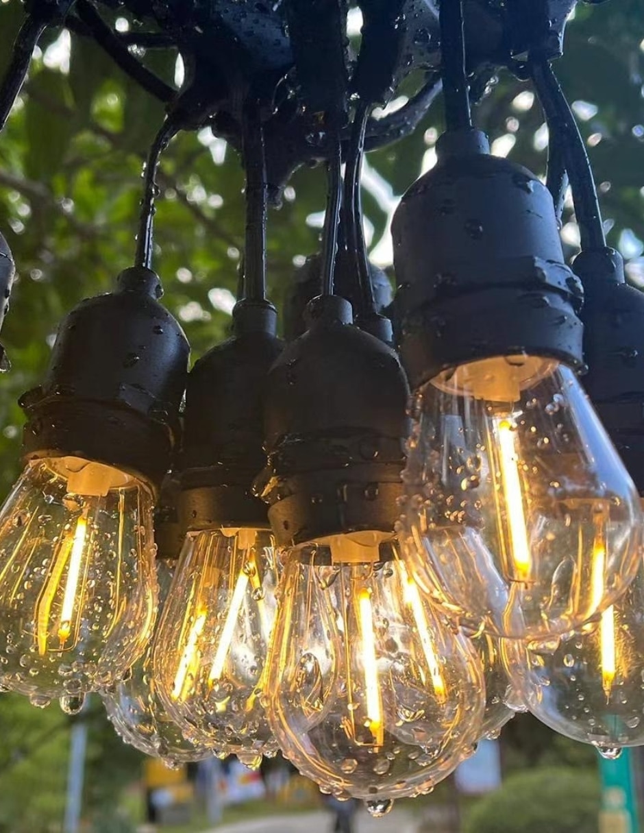 Serie LED guirnalda de luces gir-s14 con 15 focos 5