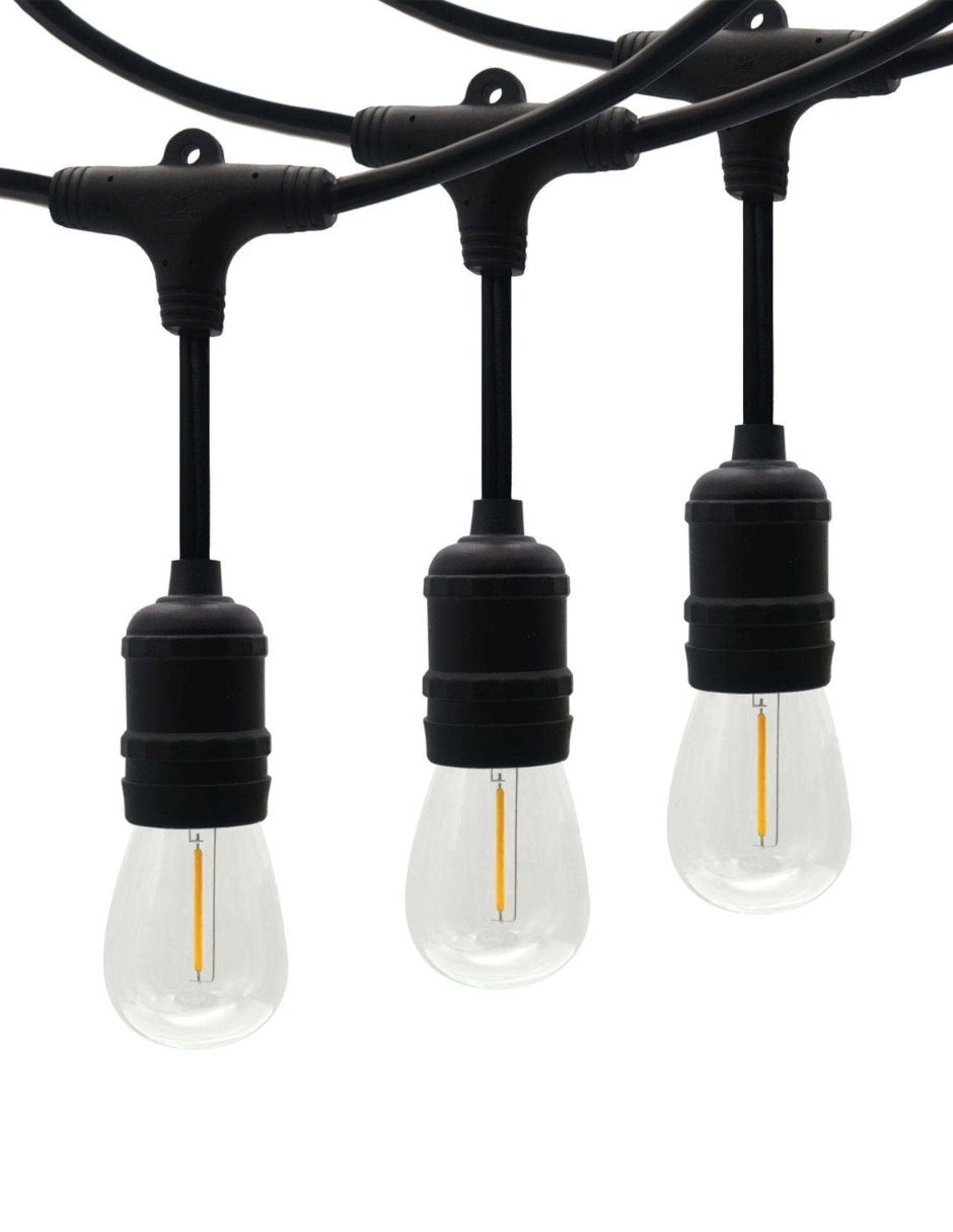 Serie LED guirnalda de luces gir-s14 con 15 focos
