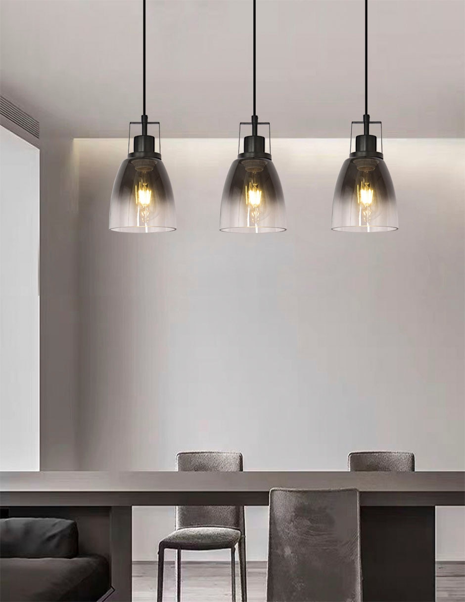 Lámpara colgante LED Fum 7