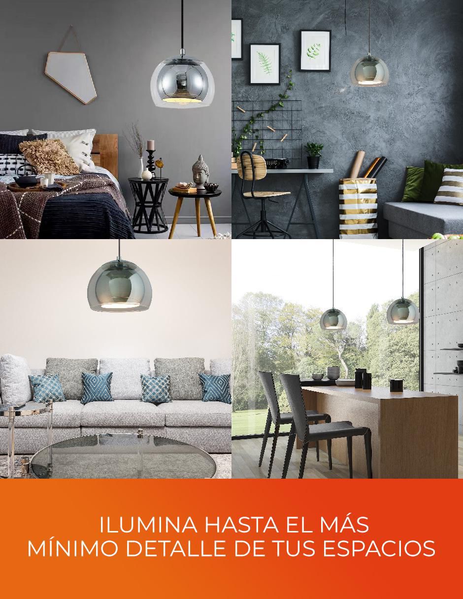 Lámpara colgante sin luz Spok 6