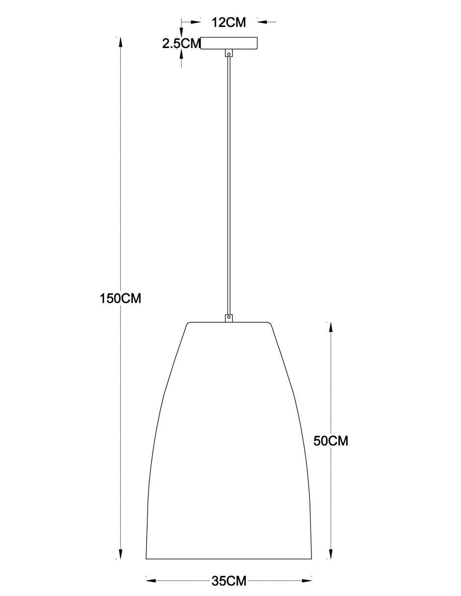 Lámpara colgante Noric 5