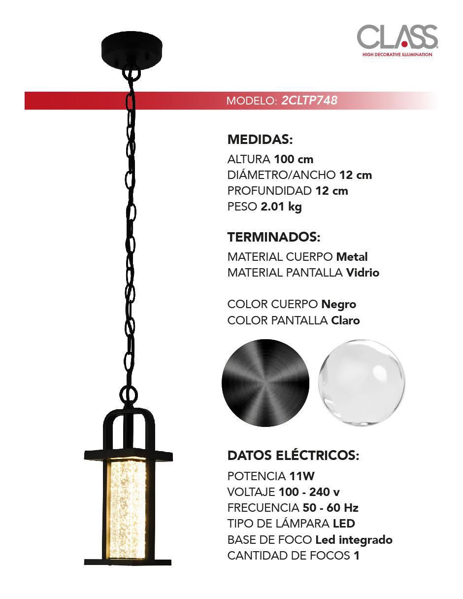 Lámpara colgante LED Class 4