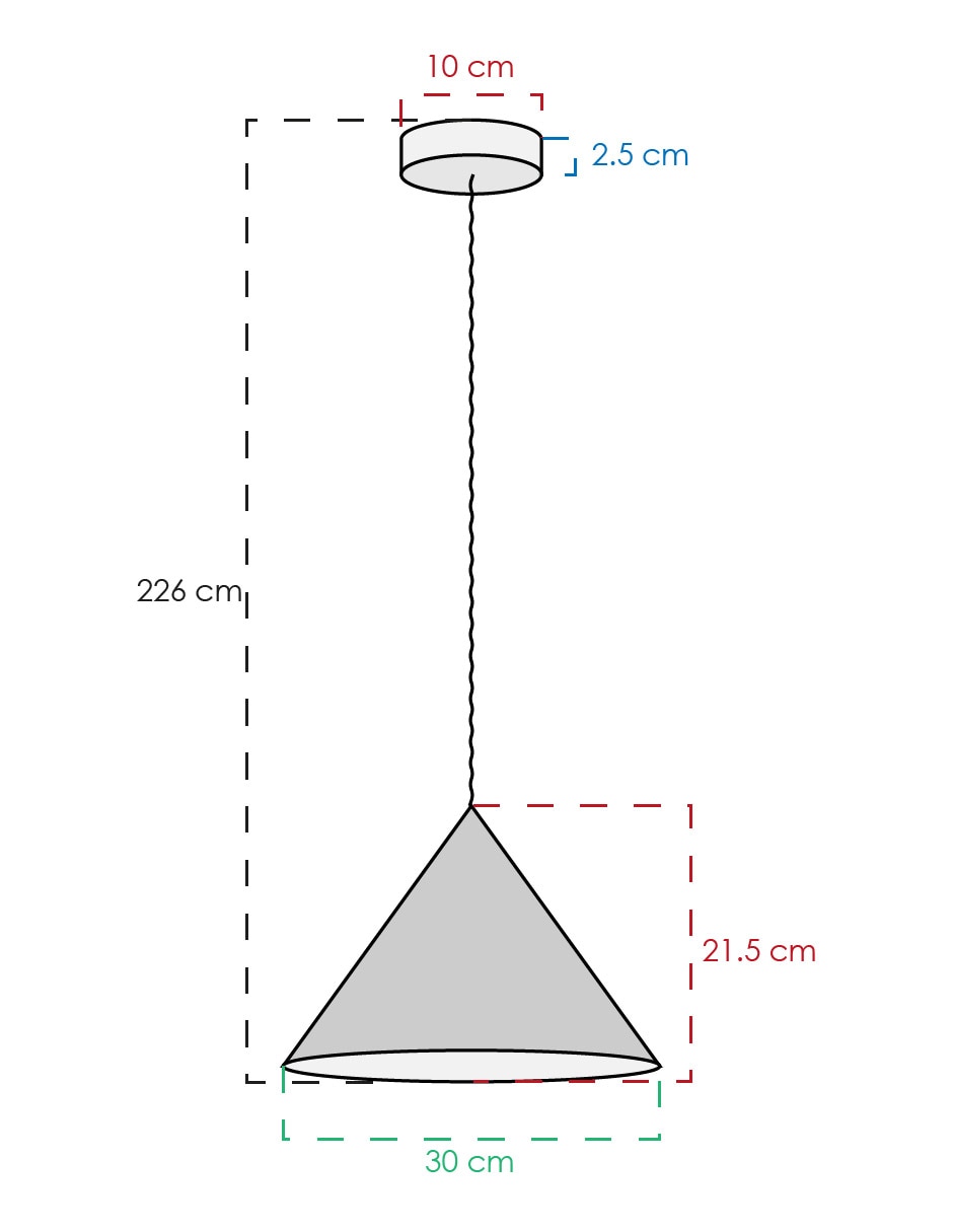 Lámpara colgante LED 5