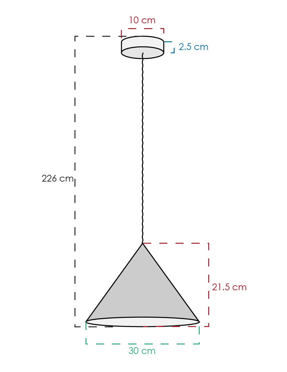 Lámpara colgante LED 5