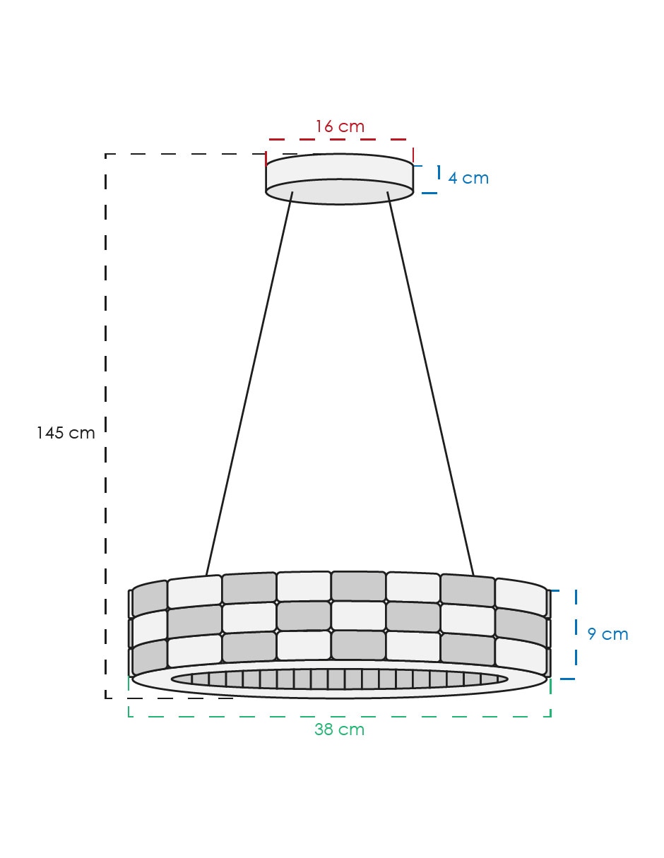 Candil forma circular 5