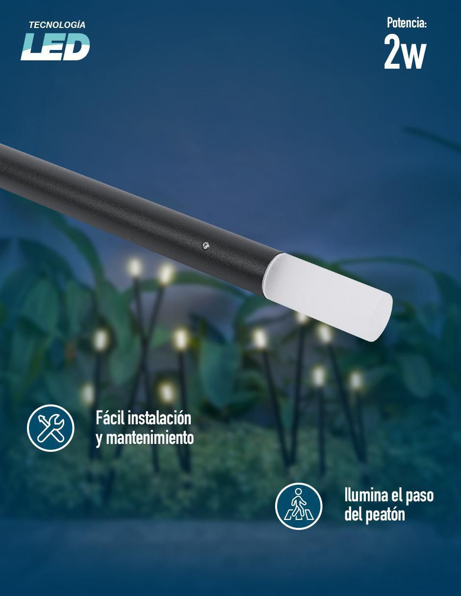 Árbotante led 6