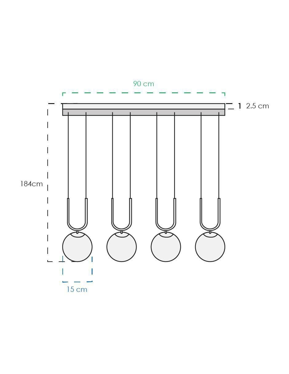 Lámpara colgante LED Class 5