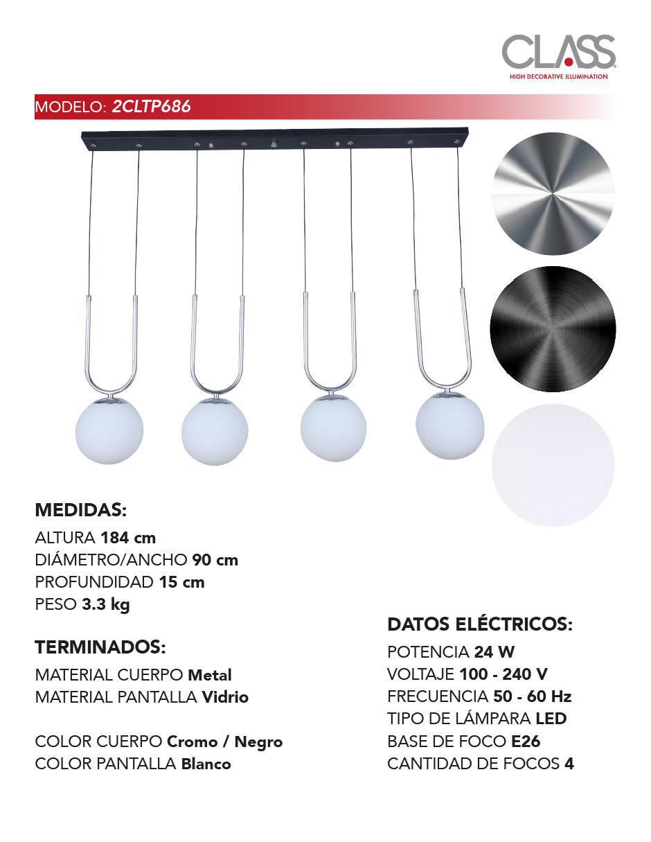 Lámpara colgante LED Class 4