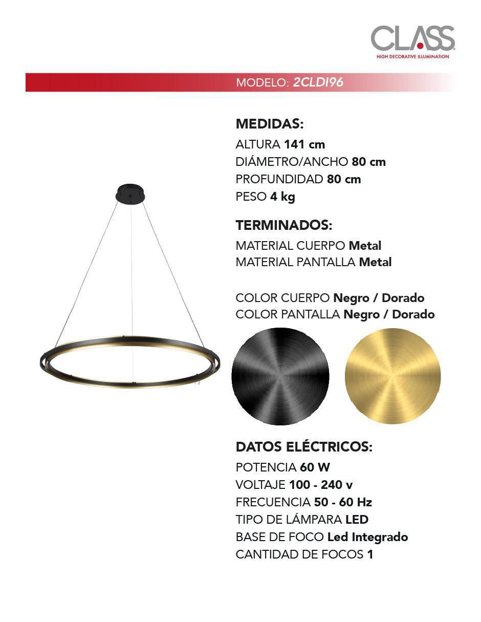 Lámpara colgante LED Class 4