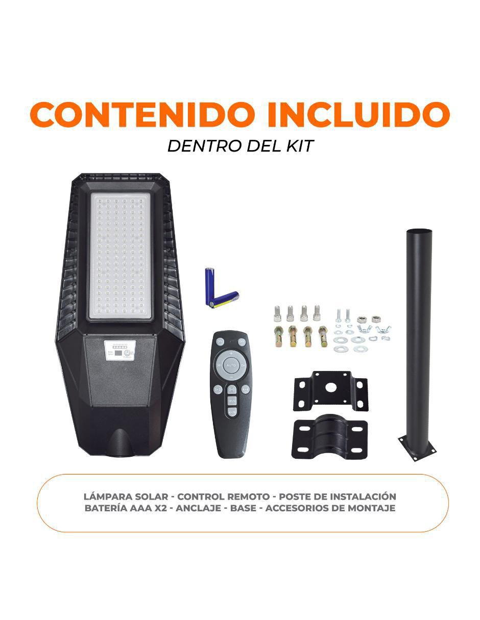 Lámpara solar LED Amansi I 8
