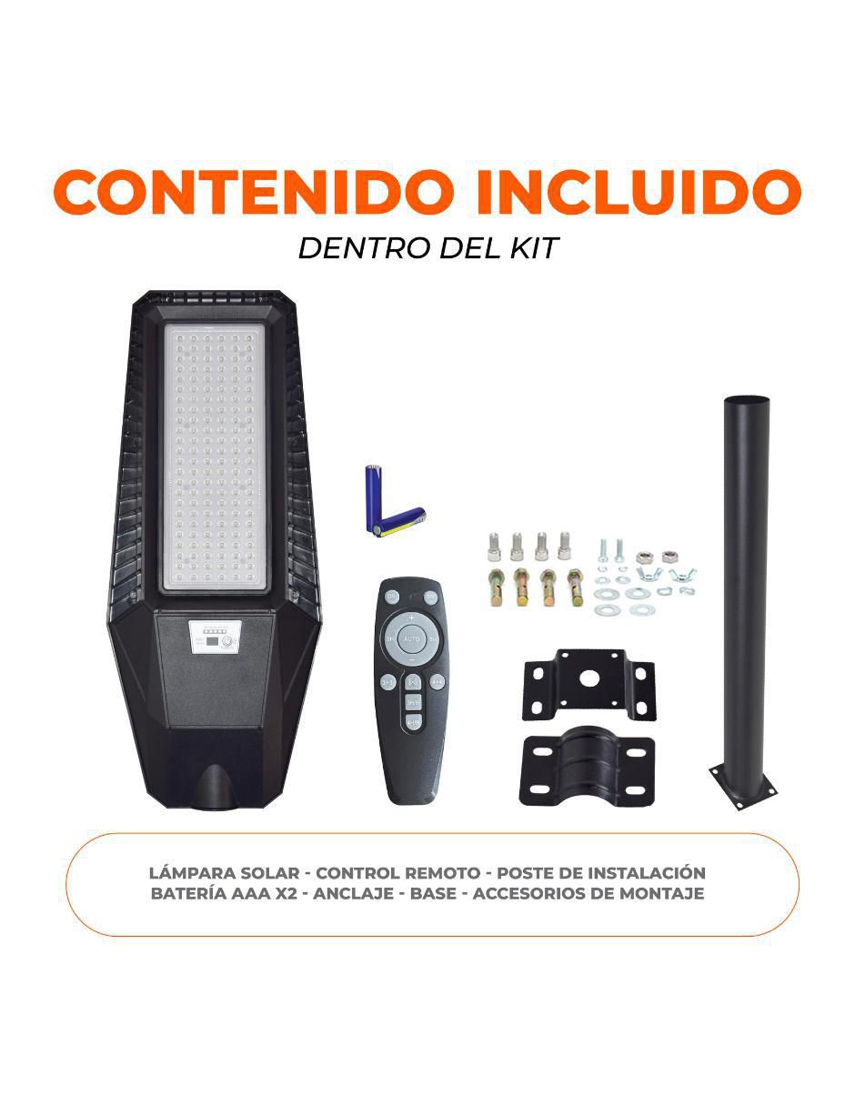 Lámpara solar LED Amansi 8