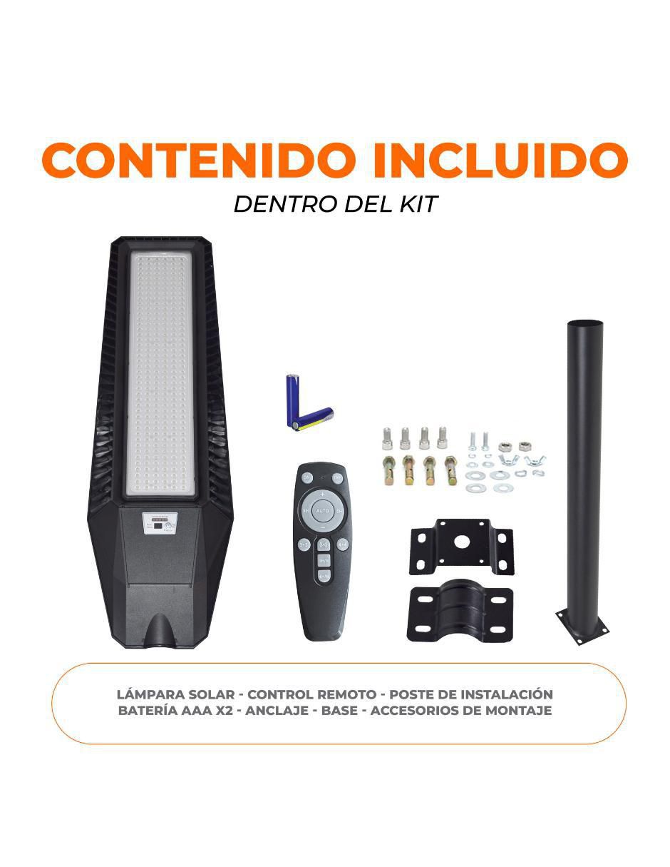 Lámpara solar LED Amansi IV 7