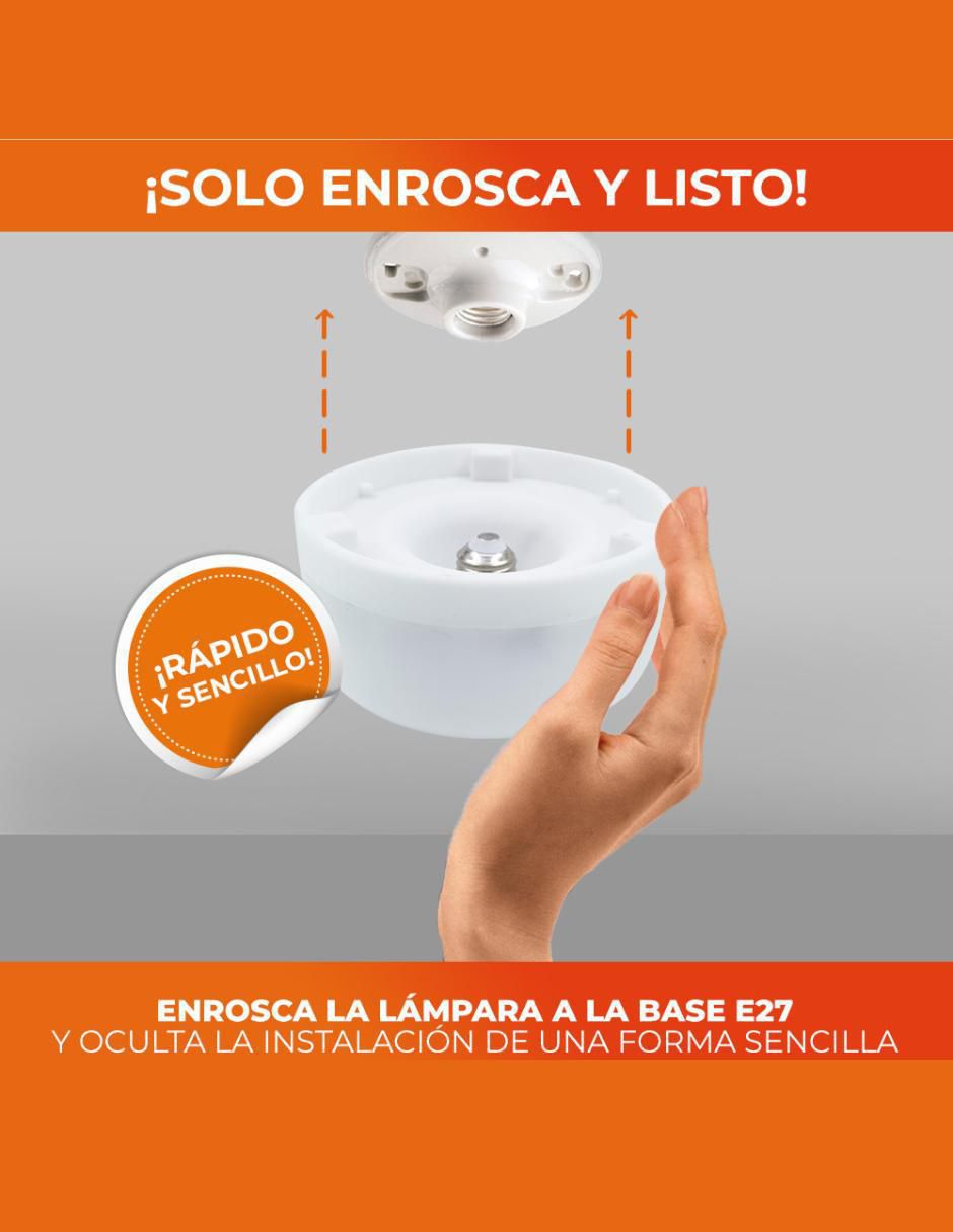 Foco LED 15 W de consumo 75 W de iluminación 1290 lúmenes 3