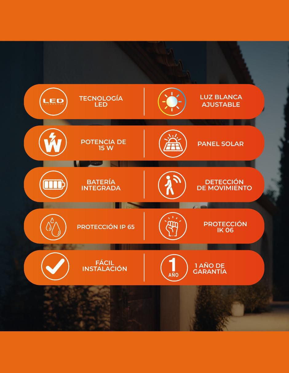 Lámpara solar LED Sonne I 1 pieza 3