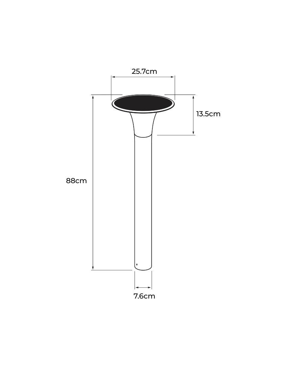 Lámpara solar LED Sonne II 1 pieza 7