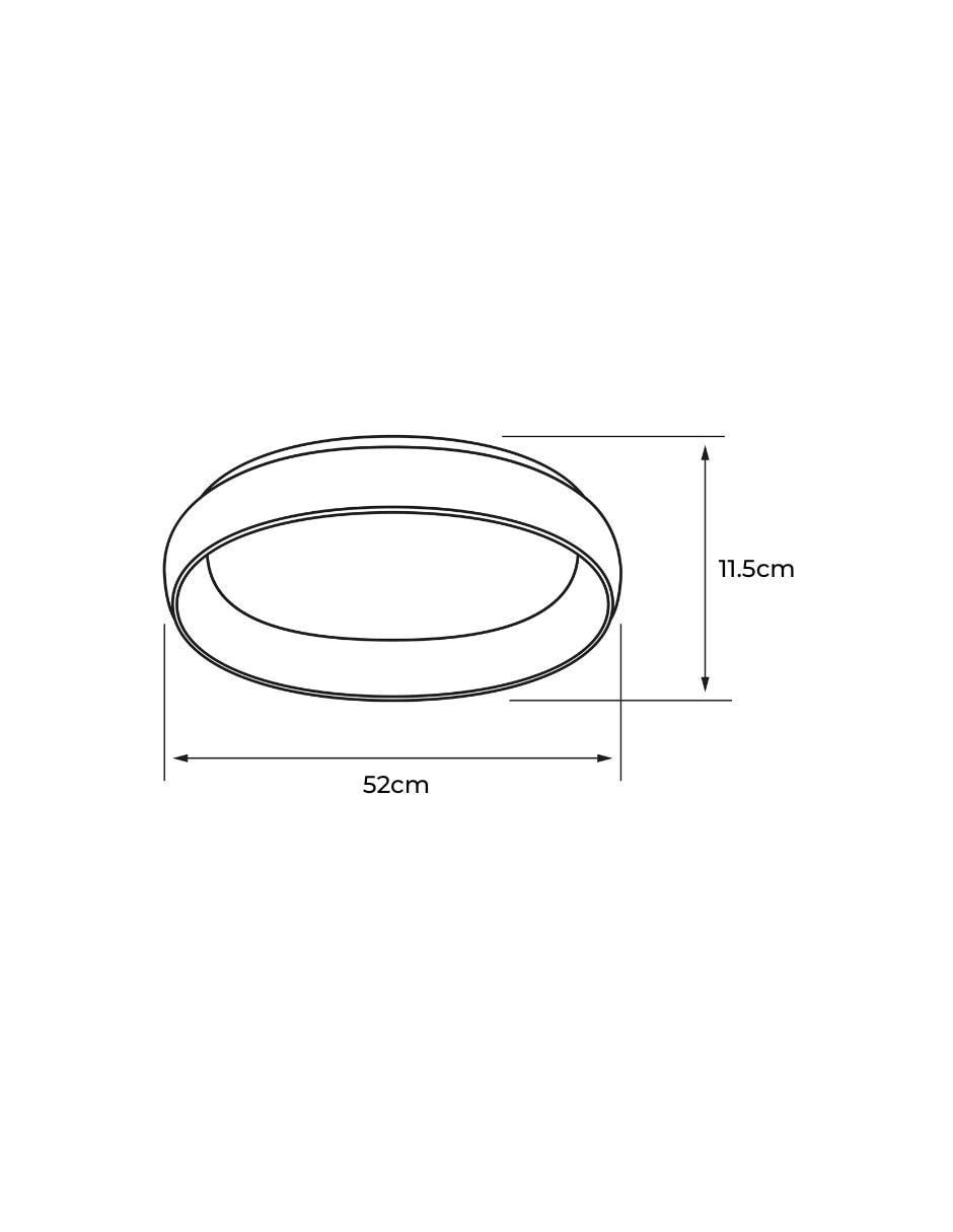 Lámpara de techo LED Legno 1 pieza 7
