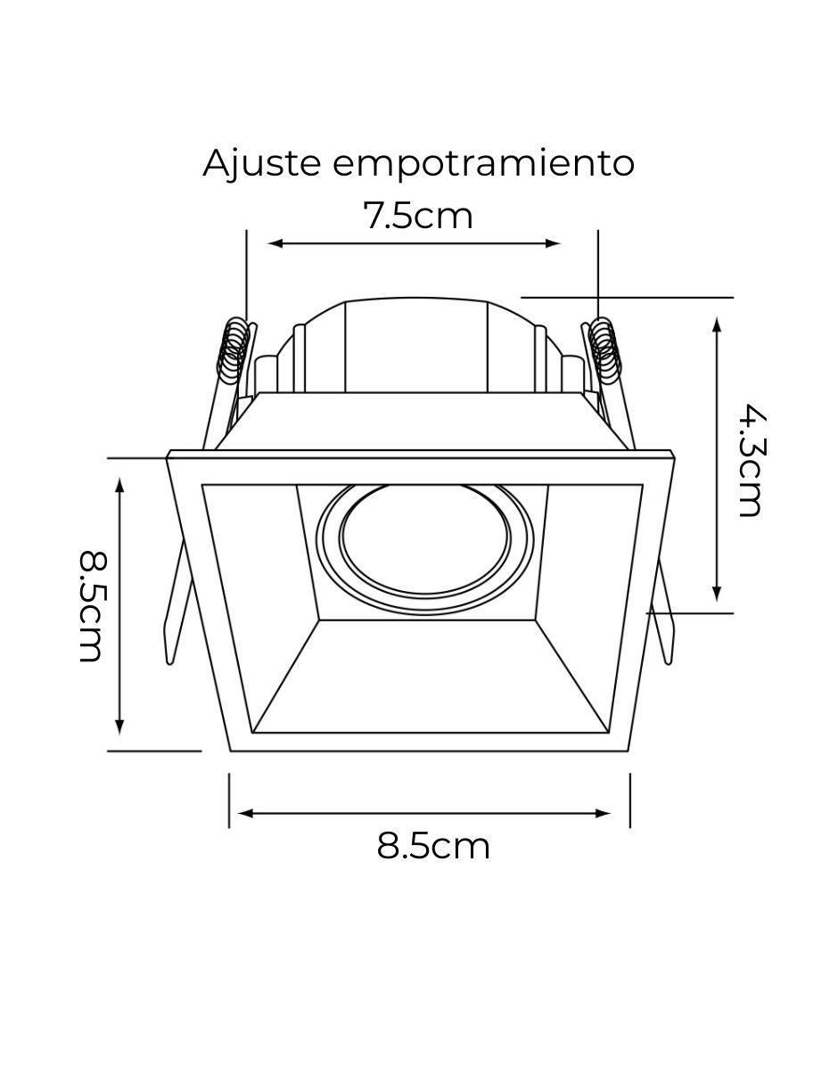 Lámpara de techo Uranium II 7